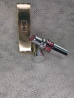 YSL Candy Glaze Lip Gloss Stick in 44-Nude Lavallière, 3.2g/0.11oz